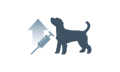 injection dog icon