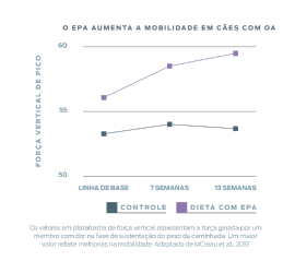 epa aumenta mobilidade em cães