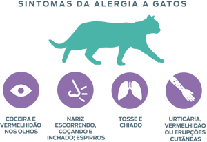 sintomas de alergias a gatos