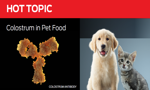 Colostrum in Pet Food