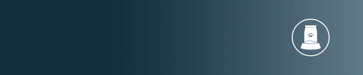 dry dog food bag with bowl icon