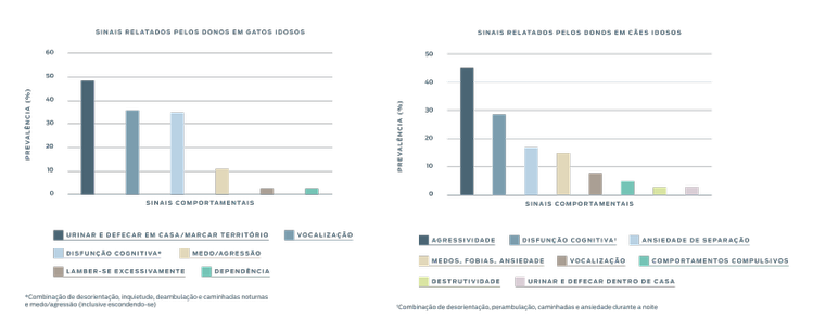 gráficos comportamentais de saúde cerebral