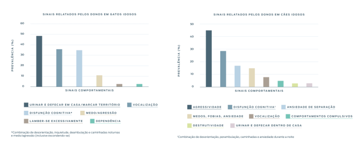 gráficos comportamentais de saúde cerebral