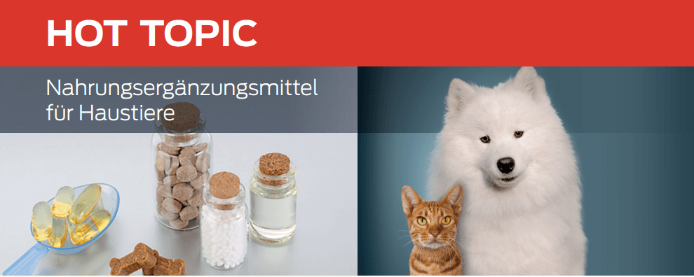 Nahrungsergänzungsmittel für Haustiere