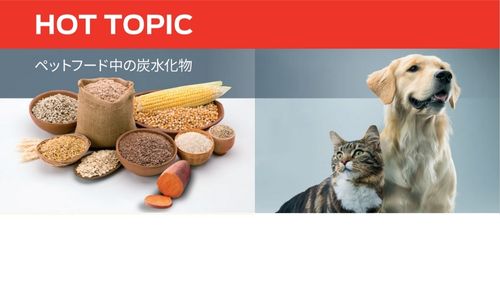 ペットフード中の炭水化物